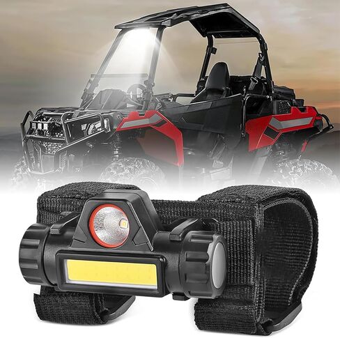 مصباح سقف UTV للطرق الوعرة لـ Can-Am Defender MAX HD9 2022-2026، مع حزام قابل للتعديل، ضوء عمل لركوب الخيل والتخييم والصيد الأمامي لقضيب اللف in Saudi Arabia