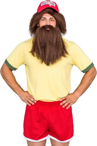 مجموعة Forrest Gump The Running Man الكاملة الفاخرة لأزياء الهالوين التنكرية in Saudi Arabia
