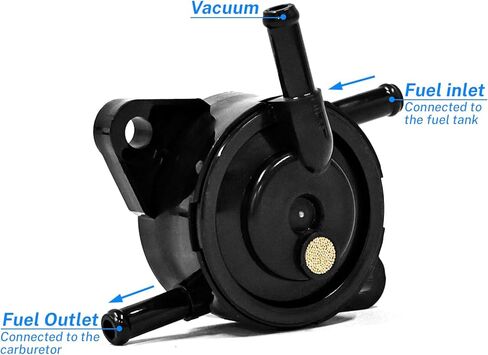 Fuel Pump Compatible with Kawasaki FR FX FS Series Engines FR541V FR600V FR651V FR691V FR730V FS481V FS541V FS600V FS651V FS691V FS730V Replacement 49040-0770 49040-7008 in Kuwait
