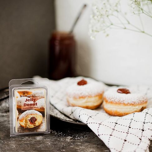 The Candle Daddy Jelly Donut - Sweet Pastry and Fruit Scented Wax Melt - 1 Pack - 2 Ounces - 6 Cubes in Saudi Arabia