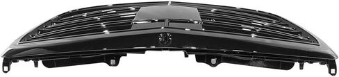 MGWILL Front Bumper Upper Grille Grill Compatible with 2013-2020 Mercedes Benz S-Class W222 S400 S500 S550 S600 W/Camera Hole Replaces 1KPMB1211179 Black in Saudi Arabia