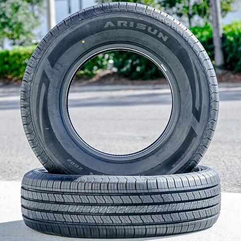 Arisun Aresta ZG02 إطار شعاعي للشاحنات/سيارات الدفع الرباعي لجميع المواسم - 265/70R16 265/70/16 265/70-16 112T نطاق التحميل SL 4-Ply BSW جدار جانبي أسود UTQG 500AA in Kuwait