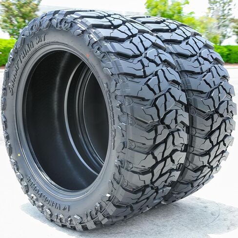 Set of 4 (FOUR) Venom Power Swampthing M/T Xtreme Dirt Mud Off-Road Light Truck Radial Tires-27X8.50R14LT 27X8.50X14 27X8.50-14 95Q Load Range C LRC 6-Ply BSW Black Side Wall in Saudi Arabia