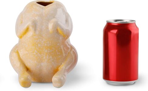 Cute Ceramic Turkey Vase for Flower, Turkey Planter Pot for Home Decor Indoor Outdoor, Unique Vases for Wedding Dinner Table Living Room Office Decorative Vase in Saudi Arabia