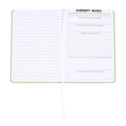 kellofaplan Therapy Notes Notebook, Mental Health Journal, Session Documentation, Progress Tracking, A5 Size, 80 lb Paper, Book Bound in Saudi Arabia