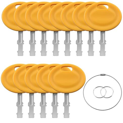 12Pack Ignition Key Compatible with Cub Cadet XT1 ZT1 LT LTX Troy Bilt Lawn Mower MTD Craftsman Riding Mower 625-05000 625-05002 925-1745A 925-2054A in Kuwait