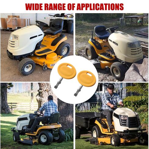 12Pack Ignition Key Compatible with Cub Cadet XT1 ZT1 LT LTX Troy Bilt Lawn Mower MTD Craftsman Riding Mower 625-05000 625-05002 925-1745A 925-2054A in Kuwait