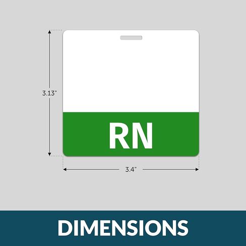 Custom Badge Buddy for Nurses, Students and Doctors ID Name Badges (Multiple Color Options) in Kuwait