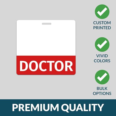 Custom Badge Buddy for Nurses, Students and Doctors ID Name Badges (Multiple Color Options) in Kuwait