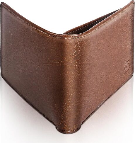 محفظة جلدية كاملة الحبوب، محفظة نحيفة رخامية فاخرة، محفظة Airtag، محافظ ريدج للرجال، محفظة رجالي، حامل بطاقة الائتمان in Kuwait