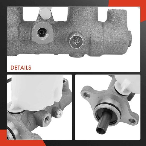 A-Premium Brake Master Cylinder with Reservoir and Cap Compatible with Ford and Kia Vehicles - Aspire 1994-1997, Rio 2001-2002 - Replace OE# 0K30C43400B in Saudi Arabia