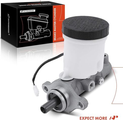 A-Premium Brake Master Cylinder with Reservoir and Cap Compatible with Ford and Kia Vehicles - Aspire 1994-1997, Rio 2001-2002 - Replace OE# 0K30C43400B in Saudi Arabia
