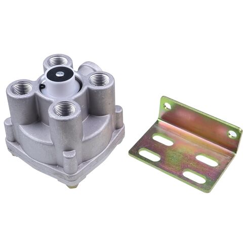 065181 5.5 PSI Heavy Duty 12V Air Brake Relay Valve 065181 Compatible with Bendix R-12 S-13988 in Kuwait