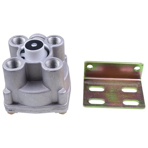 065181 5.5 PSI Heavy Duty 12V Air Brake Relay Valve 065181 Compatible with Bendix R-12 S-13988 in Kuwait