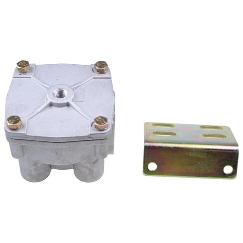065181 5.5 PSI Heavy Duty 12V Air Brake Relay Valve 065181 Compatible with Bendix R-12 S-13988 in Kuwait