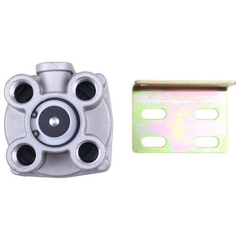 065181 5.5 PSI Heavy Duty 12V Air Brake Relay Valve 065181 Compatible with Bendix R-12 S-13988 in Kuwait