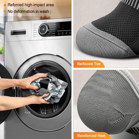 Mens No Show Socks Multi Pack,Ankle Socks Low Cut for Men Casual Dress Socks in Saudi Arabia