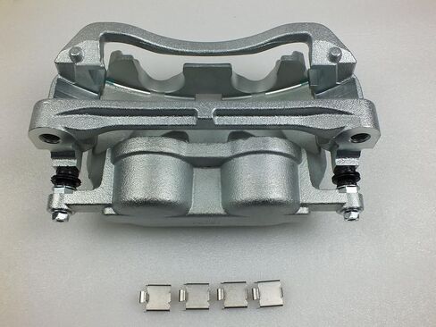 مجموعة فرجار الفرامل القرصية الأمامية اليمنى لـ 2008-2014 Ford E-150 E-250 2008-2022 E-350 Super Duty E-450 Super Duty 2010-2014 Econoline Van Wagon 2008 E-150 Econoline، فرجار الفرامل مع دعامة 18-B5072 in Kuwait