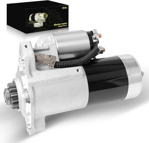 Oktiger New Starter Motor Fit for Nissan Frontier 2005-2016, Pathfinder 2005-2010, Xterra 2005-2014 for Suzuki Equator 09-12 4.0L V6, 12V 1.8KW 13 Teeth, OE# 23300-EA200,23300-EA20A, 23300-EA20AR in Kuwait