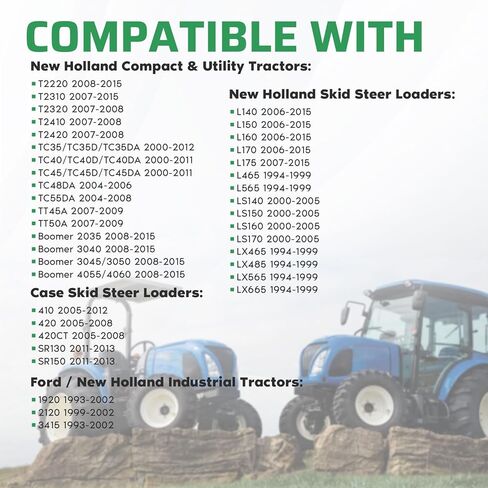 18139 12 فولت بداية جديدة تناسب جرارات نيو هولاند TC35 TC40 TC45 T2310 T2320 Case IH DX35 DX40 DX45 L-Series Skid Steer، استبدل SBA18508-6520 SBA185086530 228000-5120، 2.0KW OSGR in Kuwait