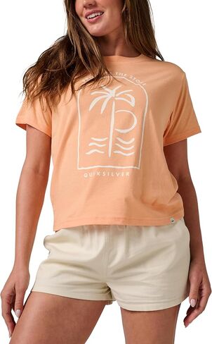 Quiksilver Women's Women's Sunset Views Classic Graphic T-Shirt in Saudi Arabia