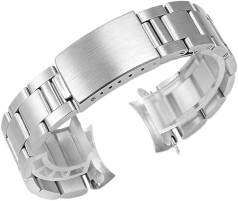 سوار ساعة بديل لساعة رولكس 5520 6500 14010 14010M ستانلس ستيل 19 ملم in Kuwait