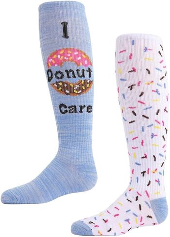 MeMoi I Donut Care Knee High Sock 2 Pack in Saudi Arabia