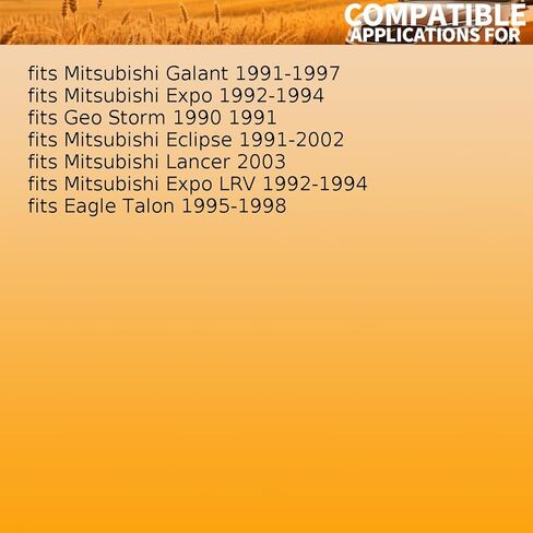 1 قطعة غطاء عمود الإخراج يناسب Mitsubishi Lancer,Eclipse,Expo LRV 1991 1992 1993 1994 1995 1996 1997-2003 يناسب Eagle Talon 1995-1998 يناسب Geo Storm 1990-1991 in Kuwait