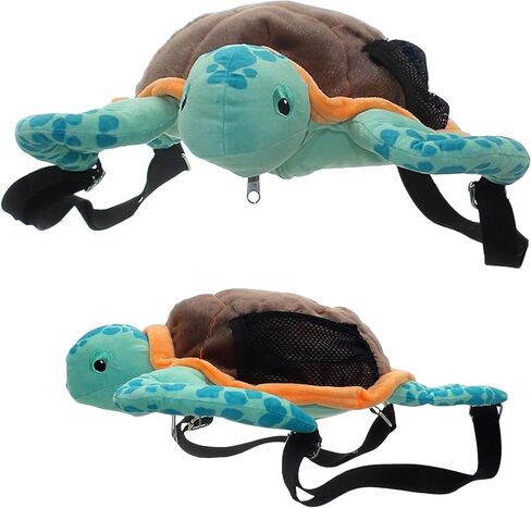 حقيبة ظهر صغيرة من SRM Entertainment الإقليمية على شكل دب أسود قطيفة مع حزام قابل للتعديل، حقيبة سفر للأطفال، حقيبة ظهر للأطفال الصغار المحشوة على شكل حيوانات، حقائب ظهر لطيفة، للفتيات والفتيان، 14 بوصة in Kuwait