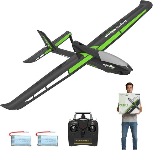 طائرة VOLANTEXRC RC Ranger600 Stunt، طائرة تحكم عن بعد 4CH (761-2 أسود) in Kuwait