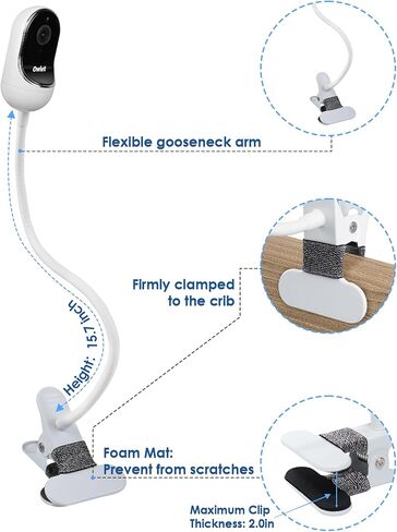 أغلفة سيليكون واقية من Huafly متوافقة مع eufy Security Solo OutdoorCam C22/C24، ملحقات غطاء خارجي للكاميرا السلكية الأمنية مضادة للخدش وحماية شاملة in Kuwait