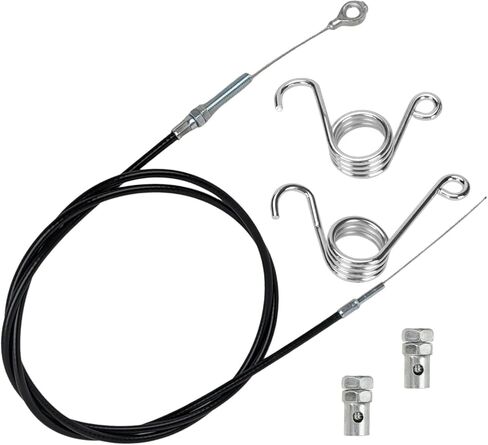 RedCap 71 Inch Complete Go Kart Throttle Cable Brake Return Kit for Predator 212cc Engine GX160 GX200 196cc, 8252-1390 Manco ASW American Kandi Sportworks Lawn Mower Go Kart in Saudi Arabia