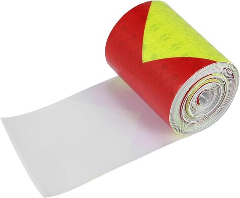 Red Green Reflective Safety Warning Tape Adhesive Signs Waterproof High Visibility Sticker for Trailer Cars Auto Trucks Trailer Outdoor in Saudi Arabia
