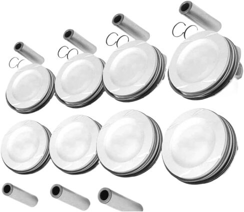 8pcs Engine Piston Rings Kit 2780301317 1570300517 1570300317 Compatible With C218 X218 W212 S212 W166 M157 5 5L in Kuwait