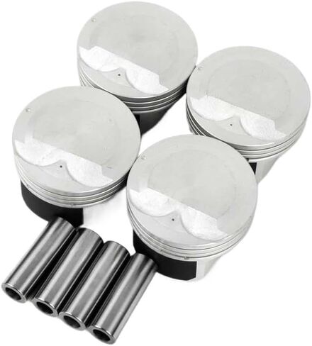 4 Piece Engine Piston Ring Set 23041-2B101 Compatible With Accent Verna Solaris I20 Ix20 Ceed Rio Venga 1.4L in Kuwait