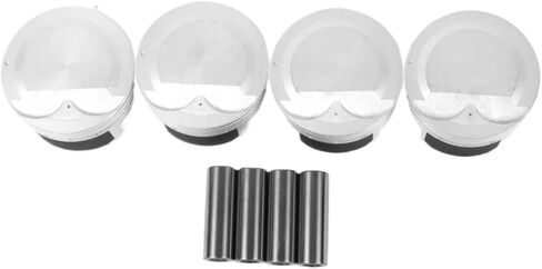 4 Piece Engine Piston Ring Set 23041-2B101 Compatible With Accent Verna Solaris I20 Ix20 Ceed Rio Venga 1.4L in Kuwait