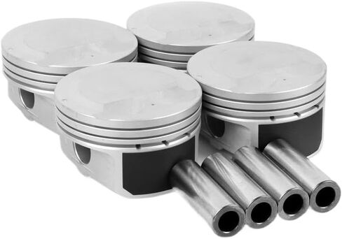 4 Piece Engine Piston Ring Set 23041-2B101 Compatible With Accent Verna Solaris I20 Ix20 Ceed Rio Venga 1.4L in Kuwait