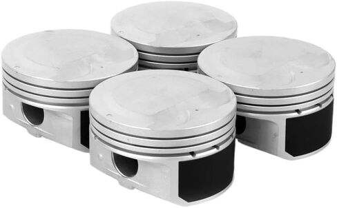 4 Piece Engine Piston Ring Set 23041-2B101 Compatible With Accent Verna Solaris I20 Ix20 Ceed Rio Venga 1.4L in Kuwait