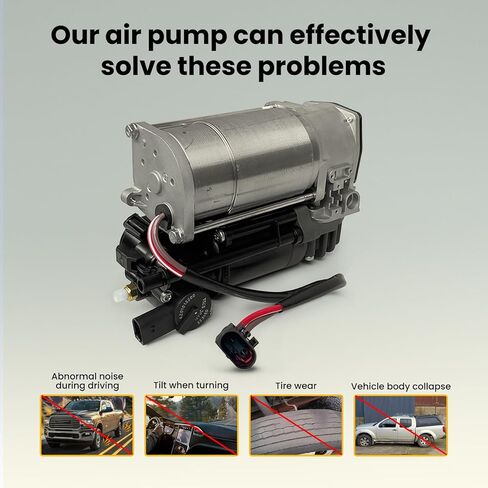 MILLISEC Air Suspension Compressor Pump Compatible with 2010-2016 Benz E-Class W212, Benz CLS-Class W218 Car Air Suspensions OEM Replaces# A2123200104, 2123200104 in Saudi Arabia