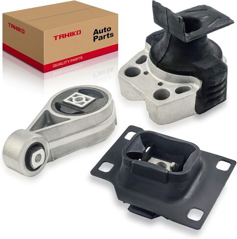3PCS Engine Motor & Transmission Mount Set Compatible with 2005 2006 2007 Ford Focus 2.0L/ 2010 2011 2012 2013 Ford Transit Connect 2.0L with Automatic Trans Mount for A2939, A2986, A5495 in Saudi Arabia