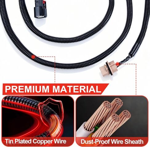 Driver Side Tail Light Wiring Harness 23295978 Compatible with Chevy Silverado GMC Sierra 1500 2500 HD 3500 HD 2016-2019,Tail Light Wire Socket Wiring Harness Kit in Kuwait