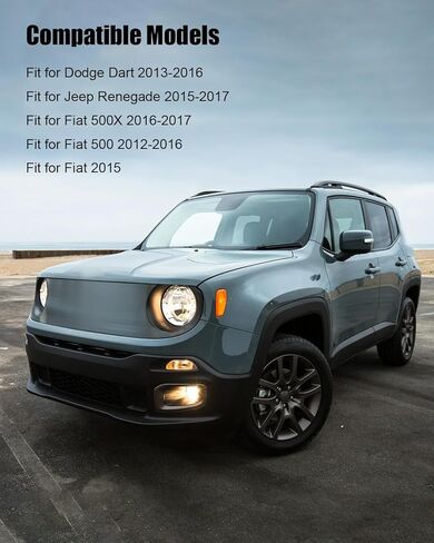 المصباح موصل التوصيل تسخير صالح ل دودج دارت جيب خائن فيات 500X 500 2013-2017 الهالوجين/Hid استبدال 68285243AA in Saudi Arabia