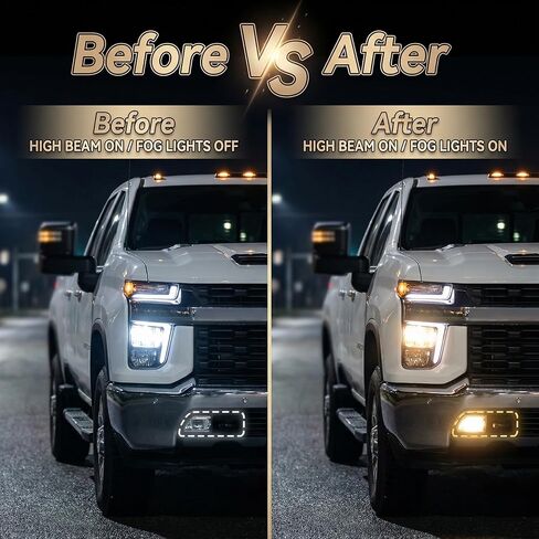 All Lights Mod 6 High Mod Wire Harness Compatible with Chevy GMC Buick Select Models, Plug and Play, Fog Low Beams on with High Beams All The Headlights on Module in Kuwait