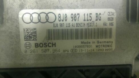 وحدة التحكم في المحرك ECM 2.0L تناسب 14-15 متوافقة مع Audi TT 8J0 907 115 BG 8J0907115BG in Saudi Arabia