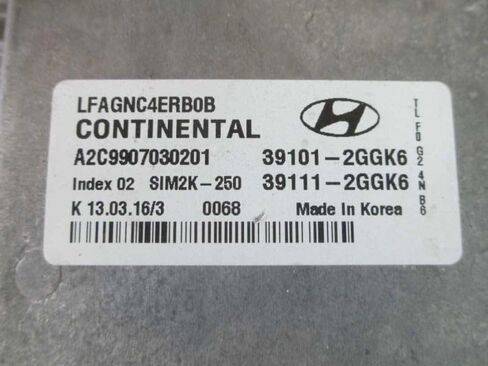 Engine ECM Control Module 2.4L Fits 15-17 Sonata 39111-2GGK6 391112GGK6 in Saudi Arabia