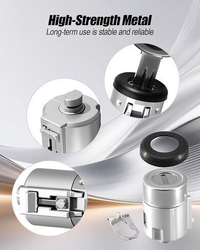 أسطوانات قفل مقبض الباب الخارجي ومفاتيح مناسبة لسيارة شيفروليه تشيفي إكسبريس 1500 2500 3500 فان جي إم سي سافانا 1500 2500 3500 فان 2001-2009 in Kuwait