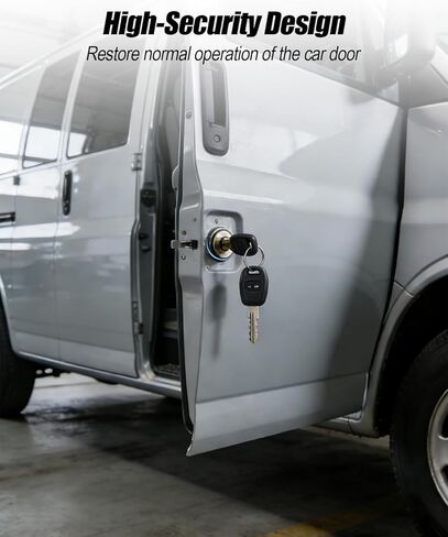 أسطوانات قفل مقبض الباب الخارجي ومفاتيح مناسبة لسيارة شيفروليه تشيفي إكسبريس 1500 2500 3500 فان جي إم سي سافانا 1500 2500 3500 فان 2001-2009 in Kuwait