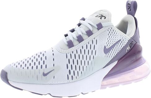 Nike Air Max 270 Women's Shoes (HF5123-043, Pure Platinum/White/Lilac Bloom/Daybreak) Size 7 in Saudi Arabia