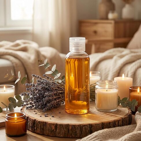 204 Pcs 2 oz Clear Plastic Empty Bottles with Colorless Flip Cap Small Travel Size Shampoo Bottles Transparent Dispenser Container for Liquids Lotion Toiletries in Kuwait