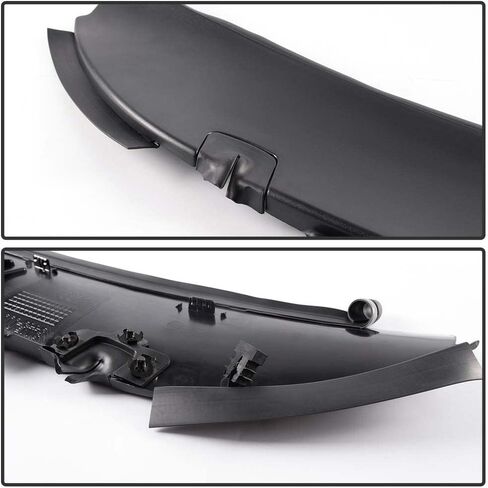 Windshield Wiper Cowl Vent Grille Panel Hood Compatible with Ford Mustang GT SVT 1999-2004 3R3Z 6302228 AAA&3R3Z6302228AA Black in Saudi Arabia